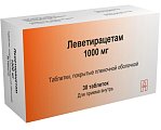 Купить леветирацетам, таблетки, покрытые пленочной оболочкой 1000мг, 30 шт в Ваде