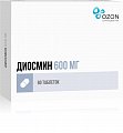 Купить диосмин, таблетки, покрытые пленочной оболочкой 600мг, 60 шт в Ваде