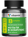 Купить витамир мульти в-комплекс для нервной системы волос и ногтей, таблетки, покрытые оболочкой 60шт бад в Ваде