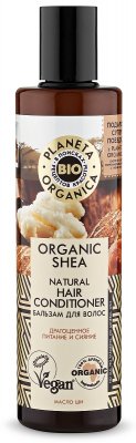 Купить планета органика (planeta organica) organic shea бальзам для волос натуральный, 280мл в Ваде