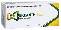 Купить рексалти таблетки, покрытые пленочной оболочкой 1 мг 28 шт.  в Ваде