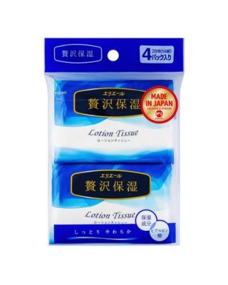 Купить elleair lotion tissue (эллейр) салфетки бумажные, 14х4 шт в Ваде