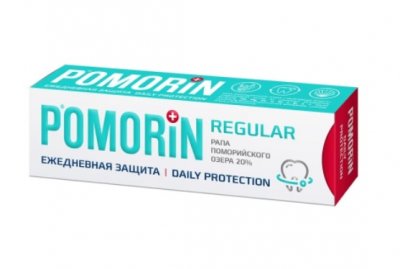 Купить pomorin (поморин) зубная паста ежедневная защита, 100мл в Ваде