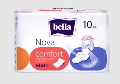 Купить bella (белла) прокладки nova comfort белая линия 10 шт в Ваде