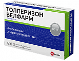 Купить толперизон велфарм, таблетки покрытые пленочной оболочкой 150 мг, 30 шт в Ваде