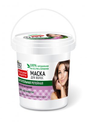 Купить фитокосметик народные рецепты маска для волос питательная репейная, 155мл в Ваде