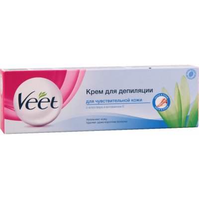 Купить veet (вит) крем для депиляции для чувствительной кожи, 100мл в Ваде