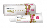 Купить бензилбензоат, мазь для наружного применения 20%, 25г в Ваде