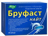 Купить бруфаст найт, капсулы 25мг+200мг 20шт в Ваде