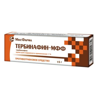 Купить тербинафин-мфф, крем для наружного применения 1%, 15г в Ваде