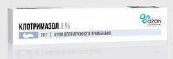 Купить клотримазол, крем для наружного применения 1%, 20г в Ваде