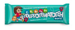 Купить феррогематоген форте, пастилки жевательные плитка 40г бад в Ваде