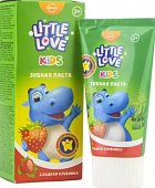 Купить little love (литтл лав) зубная паста детская сладкая клубника 2+, 62 гр в Ваде