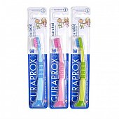 Купить curaprox (курапрокс) зубная щетка детская с гуммированной ручкой curaprox curakid 4260, 1 шт в Ваде