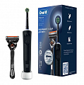 Oral-B (Орал-Би) Орал-би щетка зубная электрическая Vitality pro тип 3708 цвет черный + жиллетт бритва Fusion proglide