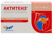 Купить актитенз, таблетки 5 мг+40 мг, 30 шт в Ваде