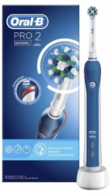 Купить oral-b (орал-би) электрическая зубная щетка pro 2000/ d205232m crossaction, 1 шт в Ваде