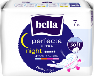 Купить bella (белла) прокладки perfecta ultra night extra soft 7 шт в Ваде