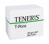 Купить teneris t-pore (тенерис) пластырь нетканный гипоаллергенный 6х7см, 50 шт в Ваде