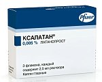 Купить ксалатан, капли глазные 0,005%, флакон-капельница 2,5мл в упаковке 3 шт в Ваде