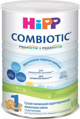 Купить хипп-1 комбиотик, мол. смесь 800г (хипп, германия) в Ваде