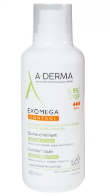 Купить a-derma exomega control (а-дерма) бальзам смягчающий для лица и тела, 400мл в Ваде