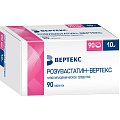 Купить розувастатин-вертекс, таблетки, покрытые пленочной оболочкой 10мг, 90 шт в Ваде