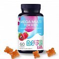 Купить livs (ливс) комплекс мега мультивитамин для детей, пастилки жевательные малина 60шт бад в Ваде