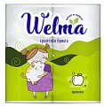 Купить велма (welma) бумага туалетная двухслойная яблоко, 4 шт в Ваде