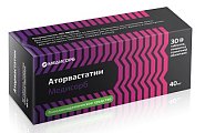 Купить аторвастатин-медисорб, таблетки, покрытые пленочной оболочкой 40мг, 30 шт в Ваде