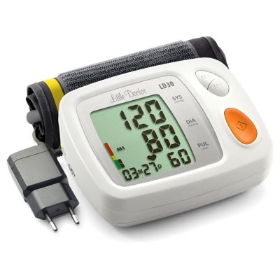 Купить тонометр автоматический little doctor (литл доктор) ld-30, с адаптером, индикатором аритмии и большим дисплеем в Ваде