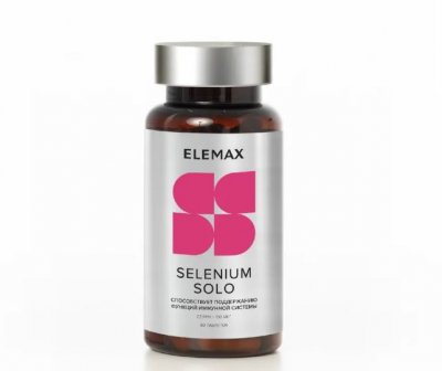 Купить elemax selenium solo (элемакс селен соло) таблетки, 60 шт бад в Ваде