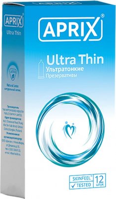 Купить презервативы априкс ультратонкие №12 (thai nippon rubber indusyry co.,ltd, китай) в Ваде