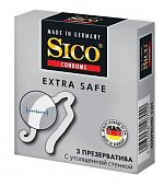 Купить sico (сико) презервативы extra safe с утолщенной стенкой, 3шт в Ваде