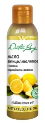 Купить масло косметическое dr. long (доктор лонг) антицеллюлитное сицилийский лимон 100мл в Ваде