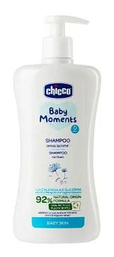 Chicco Baby Moments (Чикко) шампунь без слез для новорожденных, 500мл