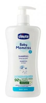 Купить chicco baby moments (чикко) шампунь без слез для новорожденных, 500мл в Ваде