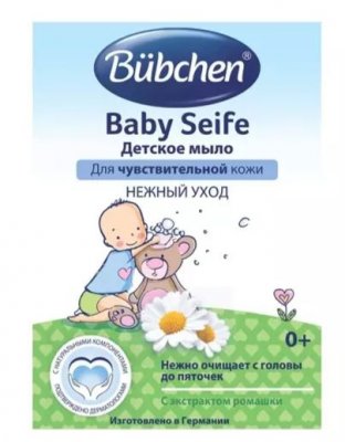 Купить bubchen (бюбхен) мыло детское, 125г в Ваде