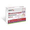 Купить моксонидин-сз, таблетки, покрытые пленочной оболочкой 0,4мг, 90 шт в Ваде