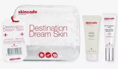 Купить скинкод (skincode) набор destination dream skin: гель очищ, 75 мл + крем энергетич, 30 мл в Ваде