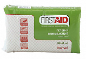 Пеленки медицинские впитывающие First Aid (Ферстэйд) 60х60см 5шт