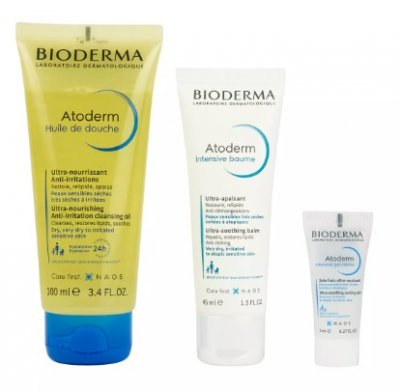 Купить bioderma atoderm (биодерма) набор для лица и тела: комплекс для ухода за атопичной кожей в Ваде