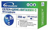 Купить селен+цинк+витамин с югмедфарм, капсулы 60шт бад в Ваде
