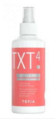 Купить тефиа (tefia) syle up спрей текстурный для волос сильной фиксации морская соль, 250мл в Ваде