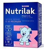 Купить нутрилак (nutrilak) премиум 3 напиток молочный сухой с 12 месяцев 300г в Ваде