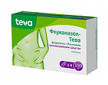 Купить флуконазол-тева, капсулы 150мг, 4 шт в Ваде