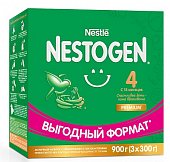 Купить nestle nestogen premium 4 (нестожен) сухая молочная смесь с 18 месяцев, 900г (3*300г) в Ваде