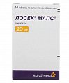 Купить лосек мапс, таблетки, покрытые пленочной оболочкой 20мг, 14 шт в Ваде