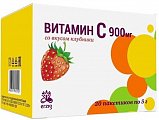 Купить витамин с 900мг, пакетики-саше 5г, со вкусом клубники, 20 шт бад в Ваде