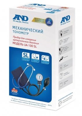 Купить тонометр механический a&d (эй энд ди) ua-100 sl, со встроенным фонендоскопом в Ваде